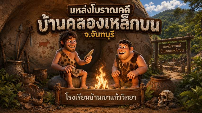 แหล่งโบราณคดีบ้านคลองเหล็กบน จ.จันทบุรี