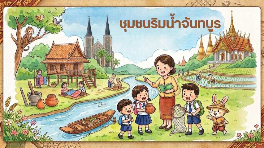 ชุมชนริมน้ำจันทบูร