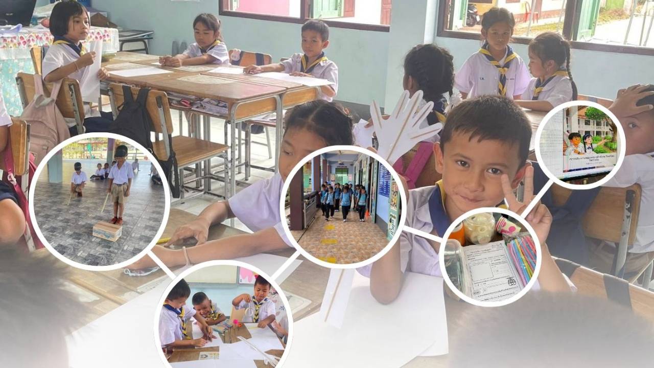 รายงานผลการจัดกิจกรรมการทดลอง &ldquo;โครงการบ้านนักวิทยาศาสตร์น้อย ประเทศไทย ระดับประถมศึกษา&rdquo;  ระดับประถมศึกษา ปีที่ 1-3 ปีการศึกษา 2568 โรงเรียนวัดรำพันฯ