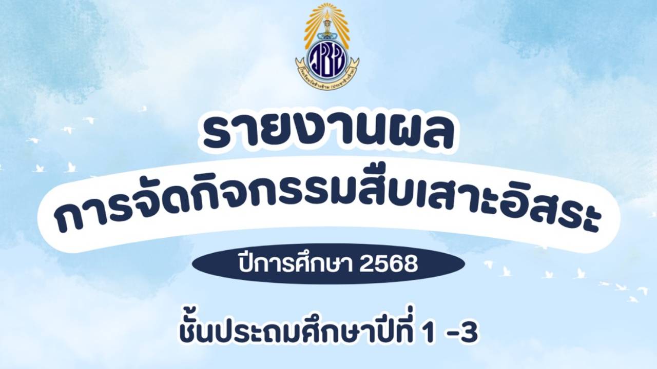 รายงานผลการดำเนินกิจกรรมสืบเสาะอิสระ ระดับประถมศึกษาปีที่ 1-3 โรงเรียนวัดช้างข้าม