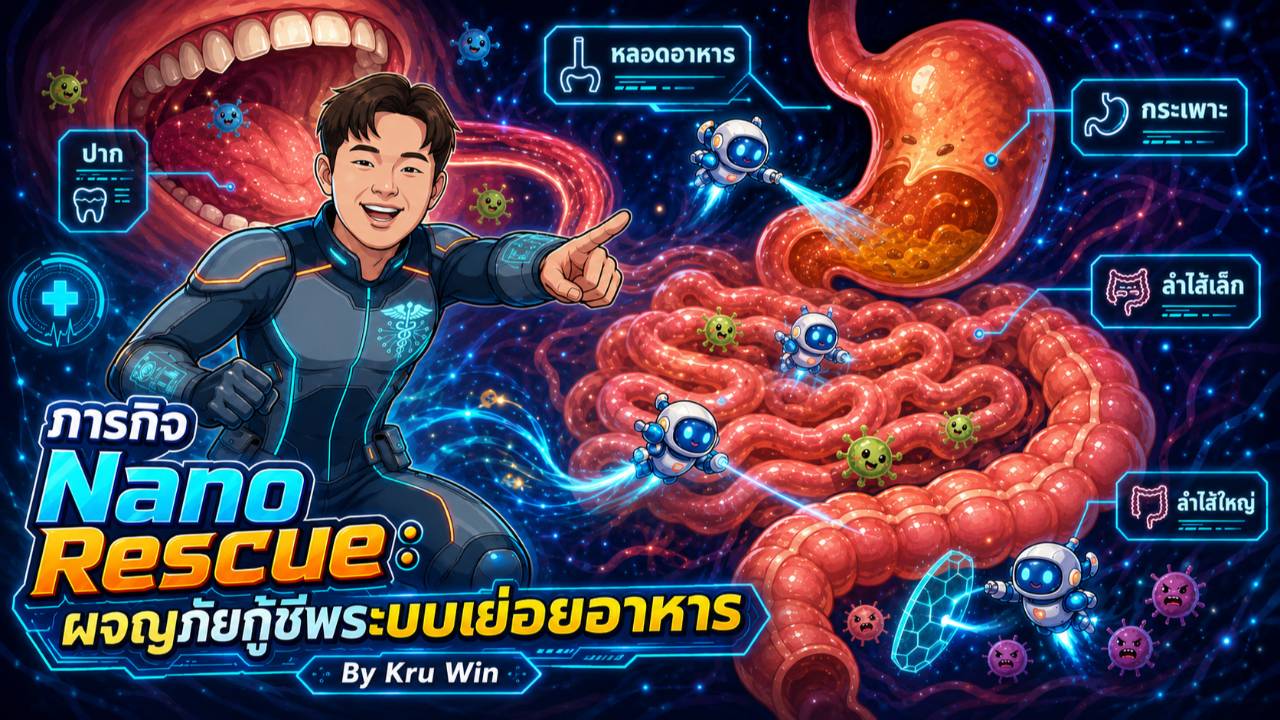 ภารกิจ Nano Rescue : ผจญภัยกู้ชีพระบบย่อยอาหาร