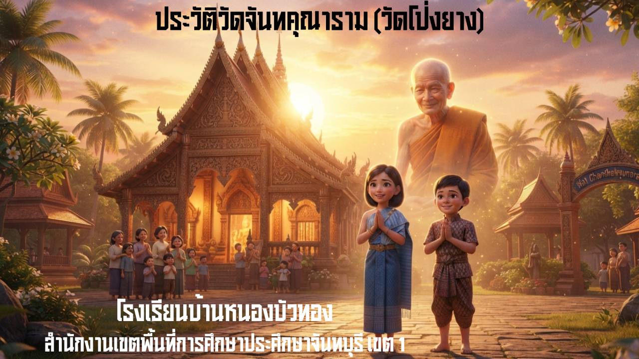 ประวัติวัดจันทคุณาราม
